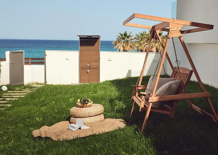 Oceanis Luxury With Private Heated Pools And Sea View Lejlighed Kypseli