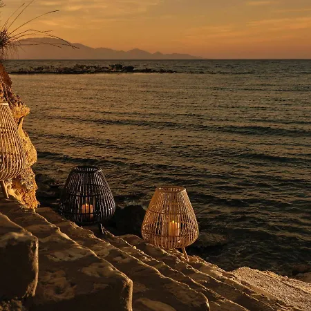 Oceanis Luxury With Private Heated Pools And Sea View Lejlighed Kypseli